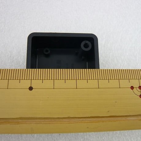 36×36×20mm MINI PLASTIC CASE  色：黒  ( ZHW-379 )