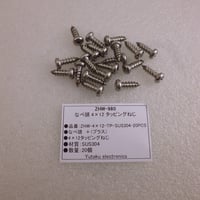 20本セット なべ頭 4×12 SUS304 タッピングねじ ( ZHW-980 )