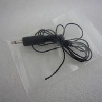 ツイストペア　イヤホン線　先端Φ3.5モノプラグ付  L=1m ( ZHW-ETC-213 )
