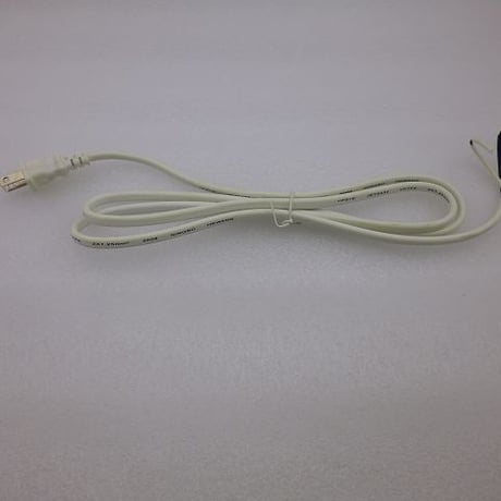 FLD-108 ACプラグ付コード 白色 PSE MARK付  ( ZHW-059 )