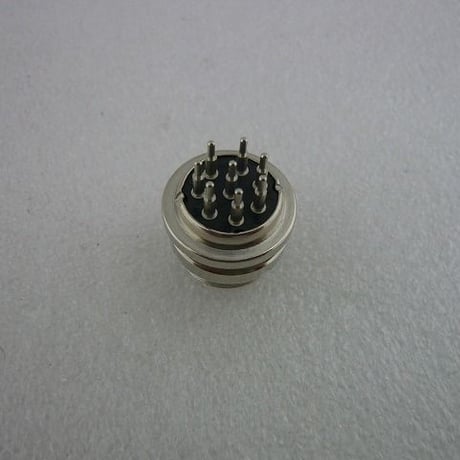 前面固定タイプ マイクコネクタ 8PIN レセプタクル  ( ZHW-362 )