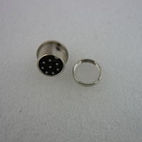 前面固定タイプ マイクコネクタ 8PIN レセプタクル  ( ZHW-362 )