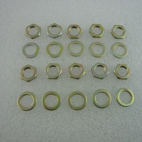 10個セット  M8 ボリューム用ナット＋ワッシャー  ( ZHW-231 )