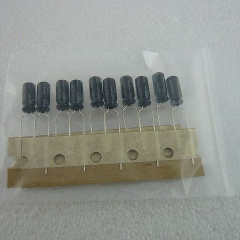 10個セット 10μF / 16V 立形電解コンデンサ ニチコン製 ( ZHW 10個セット 10μF / 16V 立形電解コンデンサ ニチコン製 ( ZHW