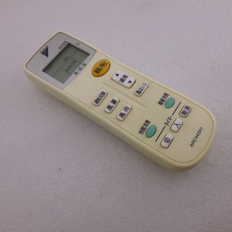 ARC443A1 DAIKIN エアコン リモコン中古 JUNK扱い  ( ZHW-ETC-403 )