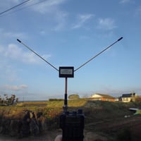 430MHz V DIPOLE アンテナ  BNC TYPE ( ZHW-HAM-167 )