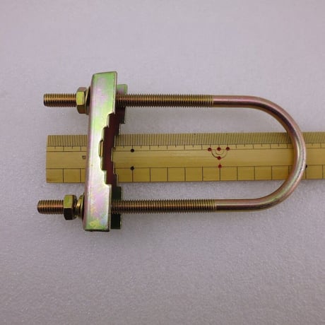 Uボルトブラケット  60mmピッチーH150mm ( ZHW-HAM-116 )