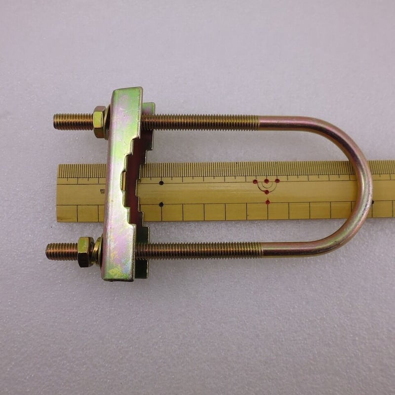Uボルトブラケット 60mmピッチーH150mm ( ZHW-HAM-116 ) | 高品質