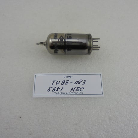 真空管 5651 NEC （元箱付） ( ZHW-TUBE-083 )