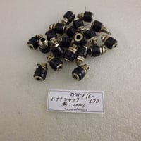 20個セット 4mm BANANA ジャック 黒 JUNK ( ZHW-ETC-670 )