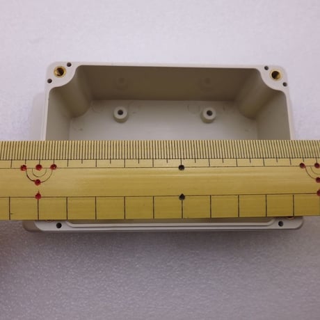 100×68×50mm つば付防水プラスチックケース ( ZHW-108 )