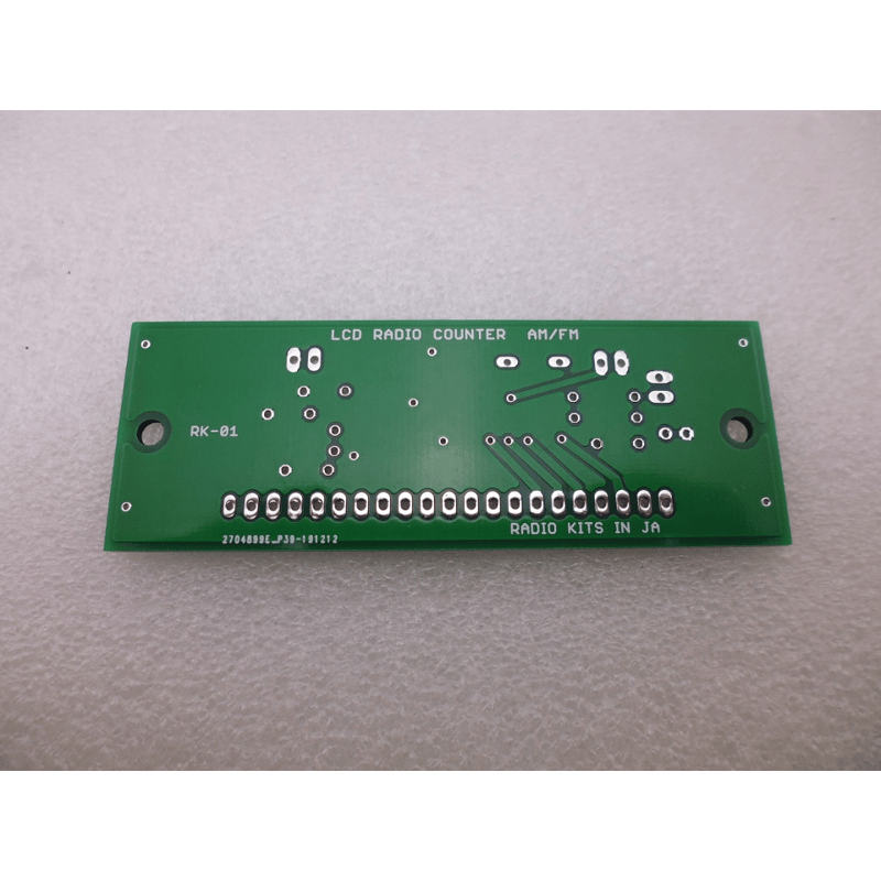Zhou様確認用 2枚組 LCD TYPE AM / FM 周波数表示器 PCB ( ZHW-481 )