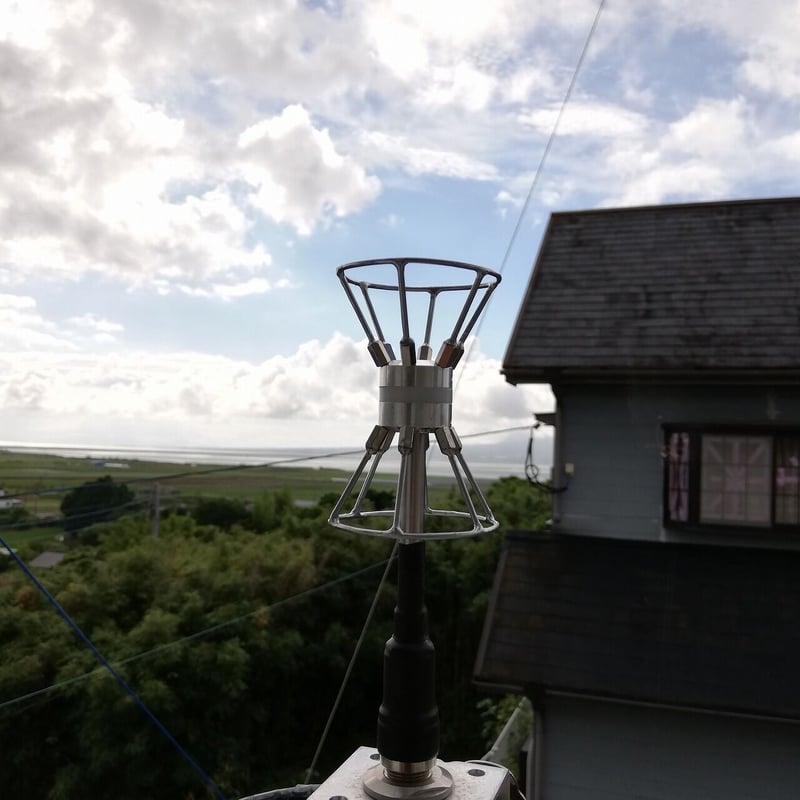 Handmade 1200MHz バイコニカルアンテナ ( ZHW-HAM-151 ) |