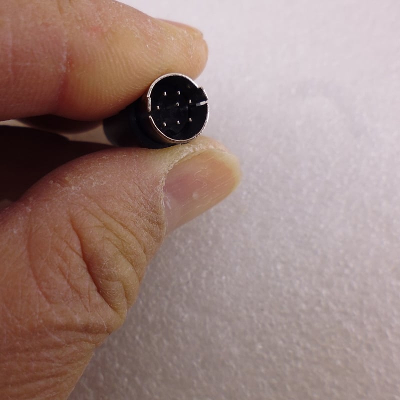 YAESU FT-991A TUN/LIN JACK対応8PIN MINI DIN PLUG