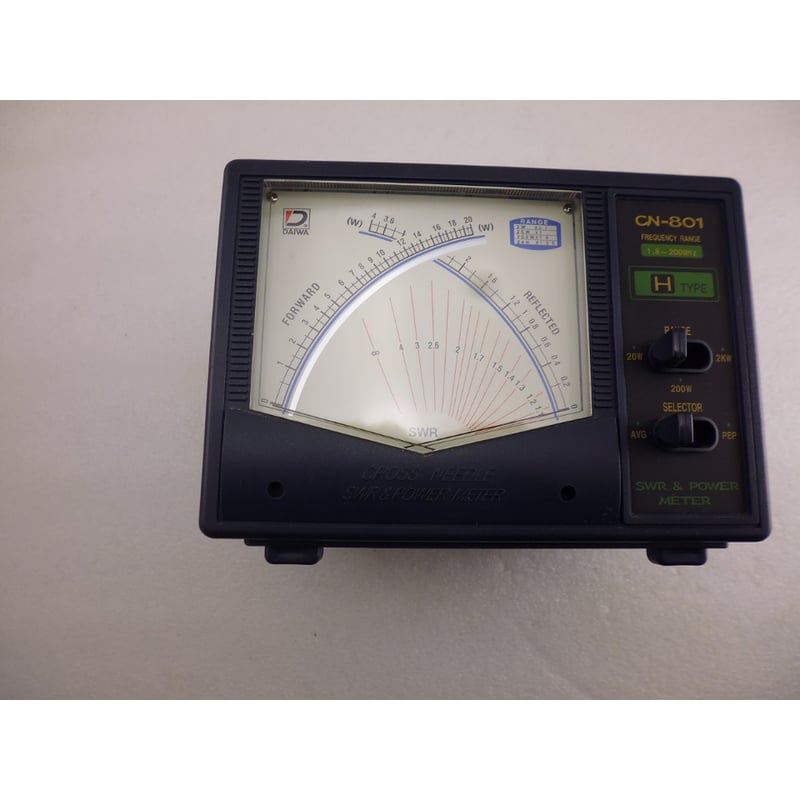 DAIWA クロスメーター SWR & POWER METER CN-801H 中古JUNK