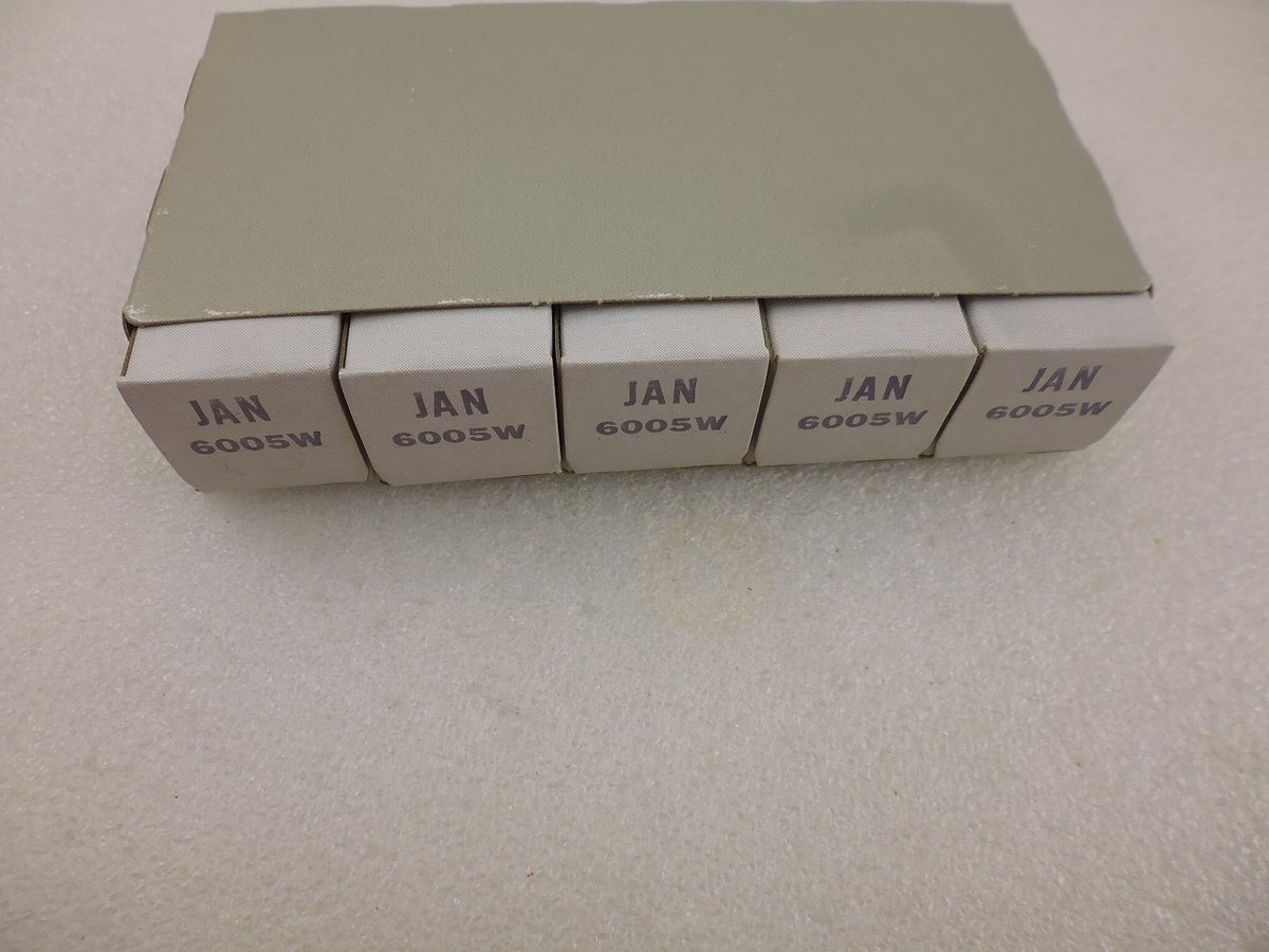 5本組 新品 長期保管品 真空管 JAN-6005W GE製 ( ZHW-TUBE-041 5本組 新品 長期保管品 真空管 JAN-6005W GE製 ( ZHW-TUBE-041