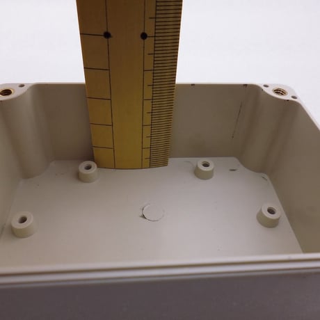 100×68×50mm つば付防水プラスチックケース ( ZHW-108 )