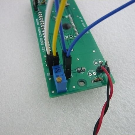 LCD TYPE  AM / FM  周波数表示器 UNIT（実装完成品）( ZHW-394 )
