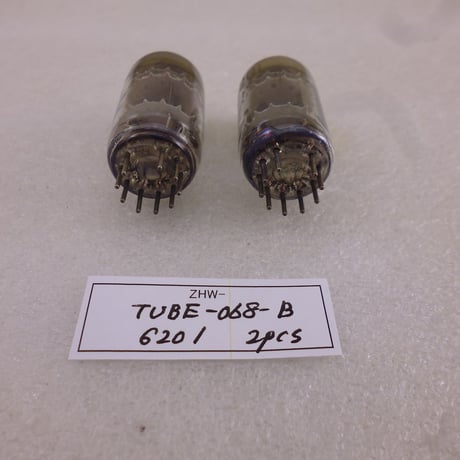 2本組 真空管 6201 メーカー不明 中古 青箱 ( ZHW-TUBE-068-B )