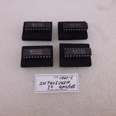 4個セット  TTL IC SN74LS245N  TI  ( ZHW-1021-C )