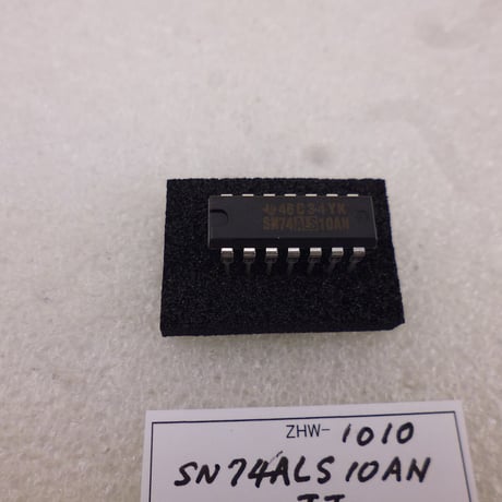 TTL IC SN74ALS10AN  TI  ( ZHW-1010 )