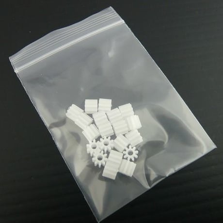20個セット  モジュール 0.5  /  歯数9 ピニオン 軸径Φ2.0  ( ZHW-TOY-006 )
