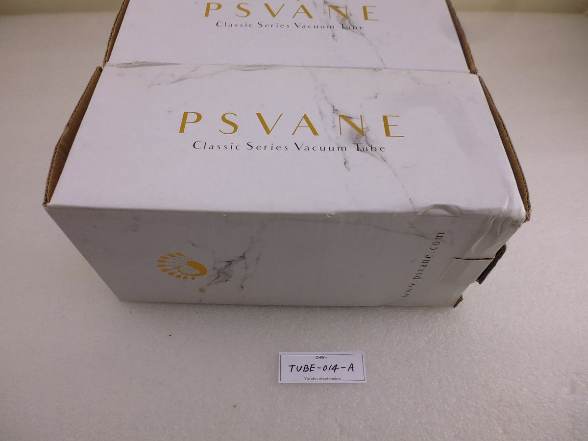 2本白箱新品 マッチドペア プスバ 300B-N 300BN ナス管 真空管 2本白箱新品 マッチドペア プスバ 300B-N 300BN ナス管 真空管