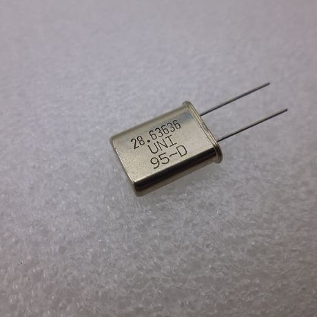 28.63636MHz HC-49U Type 水晶振動子 ( ZHW-HAM-011 )
