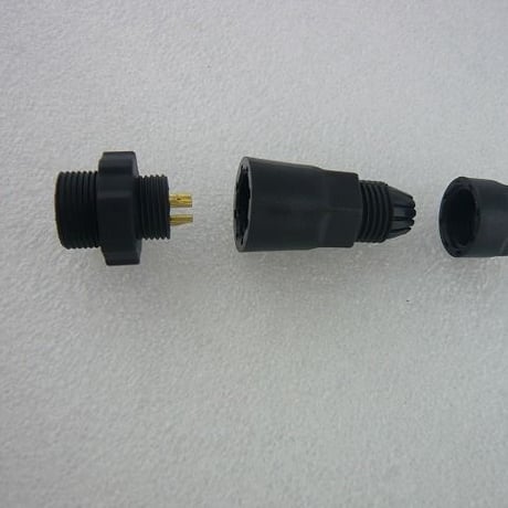 M14  3PIN  防水コネクタ ( 中継タイプ ）( ZHW-437 )