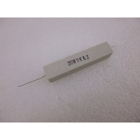 3.6KΩ - 20W セメント抵抗  ( ZHW-645 )