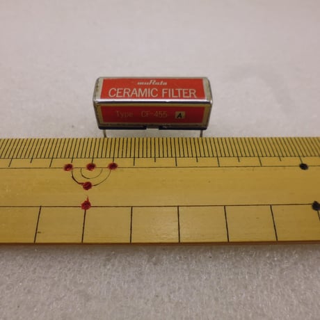 長期保存品MURATA CERAMIC FILTER CF-455A (No.：8255310) ( ZHW-ETC-533 )