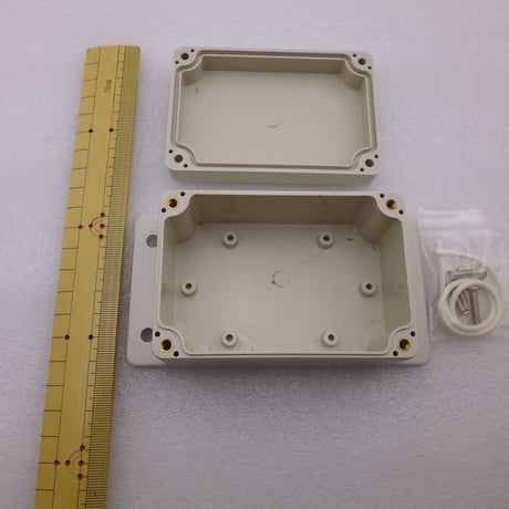 100×68×50mm つば付防水プラスチックケース ( ZHW-108 )