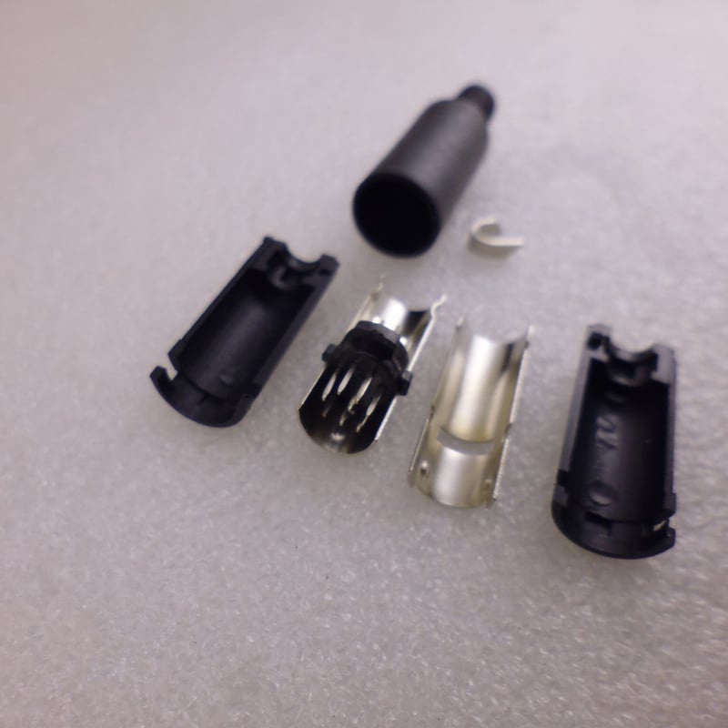 小物 JA YAESU FT-991A TUN/LIN JACK対応8PIN MINI DIN PLUG