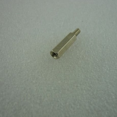 10本セット  M3×15 +6 オス-メス 金属六角スペーサー   ( ZHW-406 )
