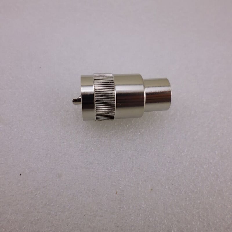 pg5+銅軸+8角軸+プラ黒硬度表示窓有り 8D-FB / 8D-2V用 UHF型同軸コネクタプラグ （オス） ( ZHW-736 )