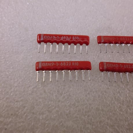 10個セット BI TECH M9-1-682J 6.8KΩ抵抗アレー(1回路8素子) (ZHW-ETC-637)