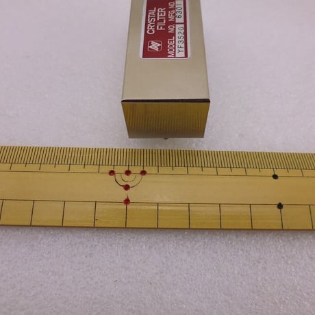 2個セット 352KHz CRYSTAL FILTER ( ZHW-ETC-439 )