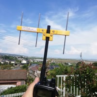 ALINCO DJ-G7用 4ele YAGI DOCKING UNIT( ZHW-HAM-185 )