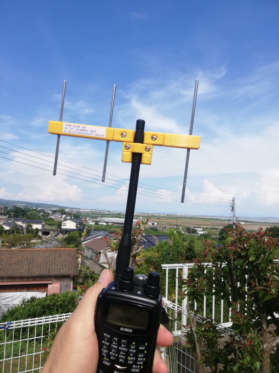ALINCO DJ-G7用 4ele YAGI DOCKING UNIT( ZHW-HAM-1 ALINCO DJ-G7用 4ele YAGI DOCKING UNIT( ZHW-HAM-1