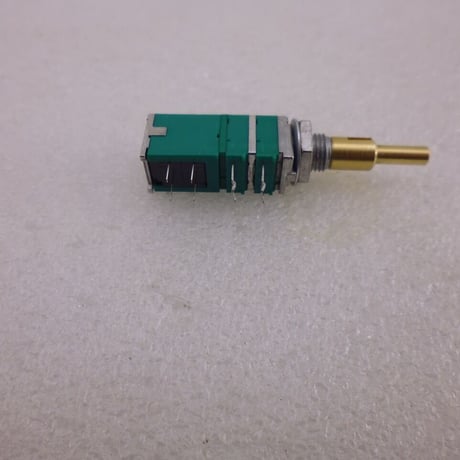 TR-751 TR-851修理用代替品( PW / VL / SQL ) SW付2連2軸ボリューム  ALPS製 ( ZHW-866 )
