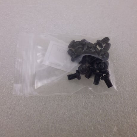 各20本セット  黒染め SCREW SET  M4×6 / M4×8 / M4×10   (ZHW-705 )