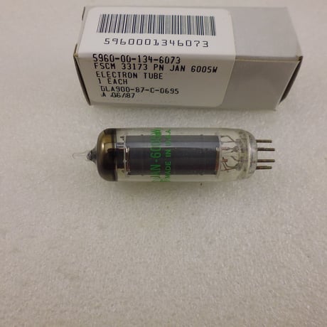 新品 長期保管品 真空管 JAN-6005W GE製  ( ZHW-TUBE-042)