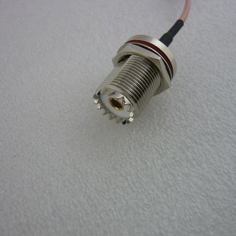 RG316/U   BNCJ（メス） - MJ（メス） ケーブル   L=130mm ( ZHW-433 )