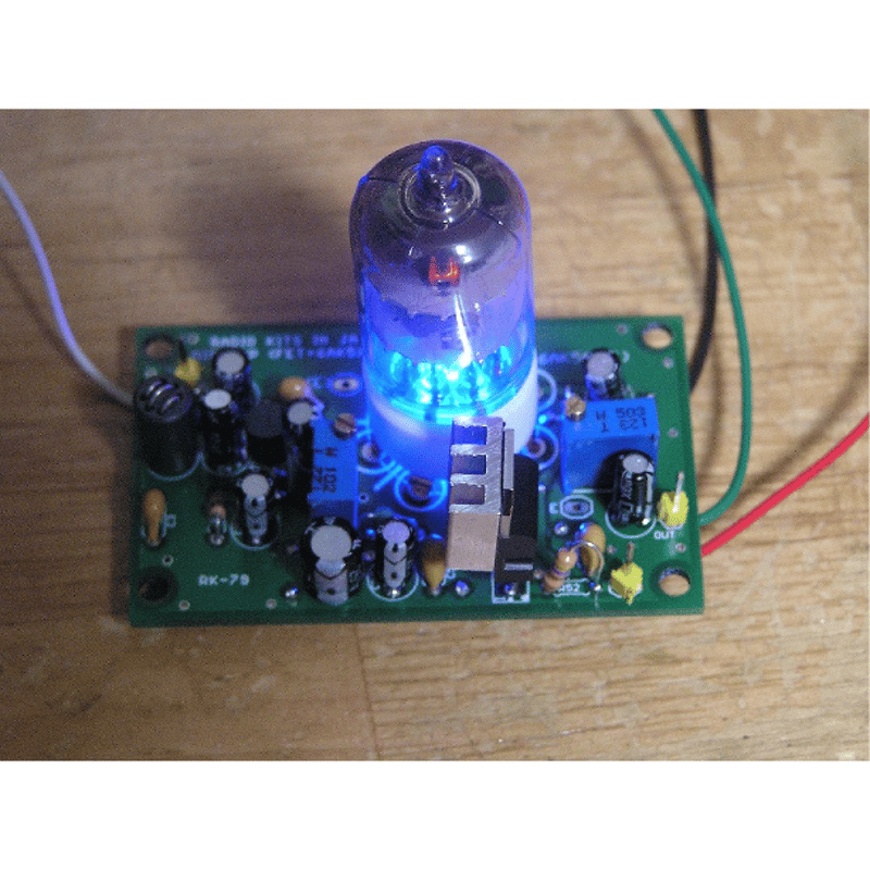 2枚組 マイクアンプ PCB ( 2SK30A / 6AK5 ) ( ZHW-485 )