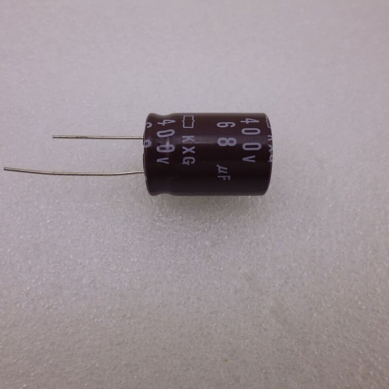 68μF / 400V 立形電解コンデンサ 日本ケミコン製 ( ZHW-639 ) |