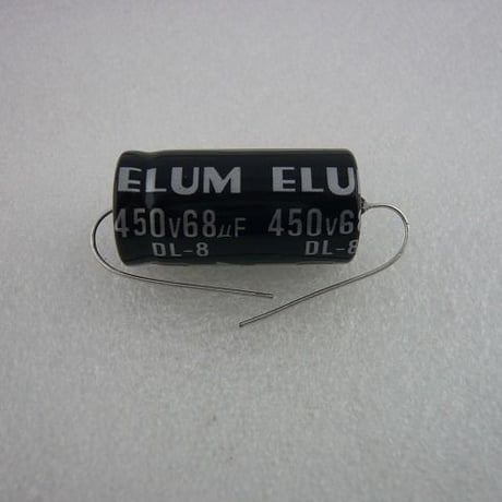 5個セット　68μF / 450V チューブラ電解コンデンサ 中国 ELUM社製    ( ZHW-802 )
