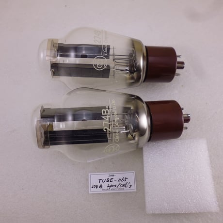 2本組 真空管 274B Classic Components Inc.製 ( 元箱付 ）( ZHW-TUBE-065 )