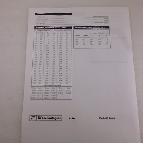 10個セット BI TECH M9-1-682J 6.8KΩ抵抗アレー(1回路8素子) (ZHW-ETC-637)