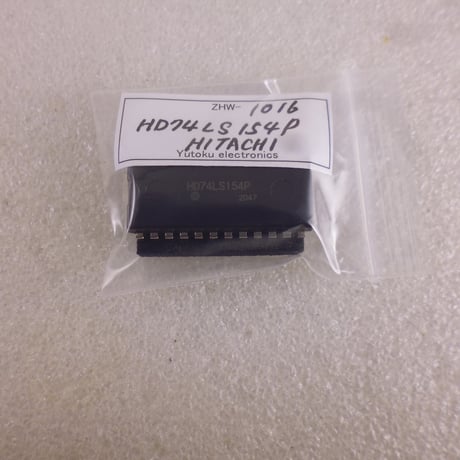 TTL IC HD74LS154P  HITACHI  ( ZHW-1016 )