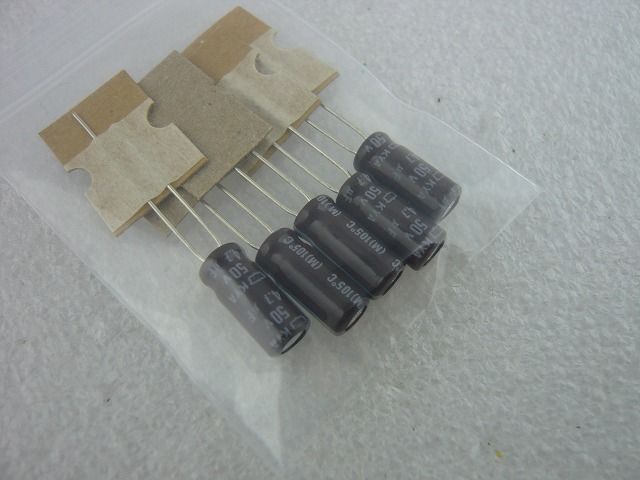 みたんに専用 5個セット 4.7μF / 50V 立形電解コンデンサ 日本ケミコン製